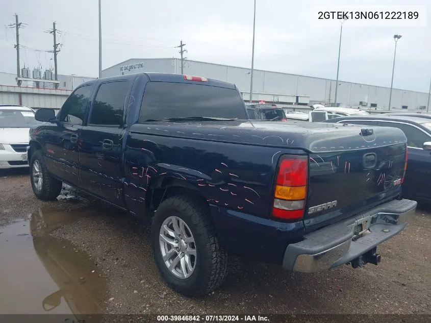 2GTEK13N061222189 2006 GMC Sierra 1500 Slt