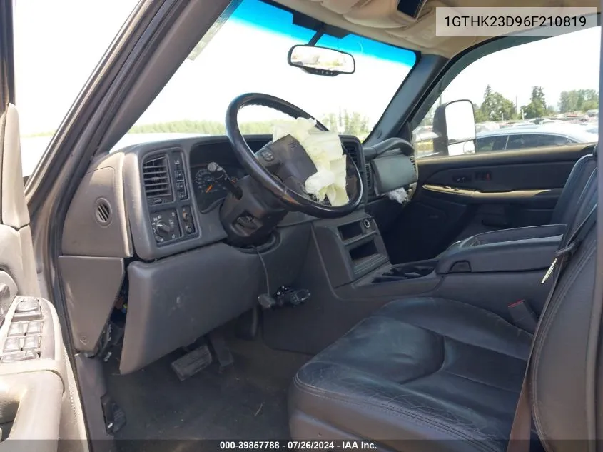 1GTHK23D96F210819 2006 GMC Sierra 2500Hd Slt