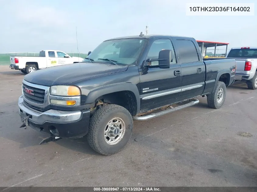 2006 GMC Sierra 2500Hd Slt VIN: 1GTHK23D36F164002 Lot: 39859947