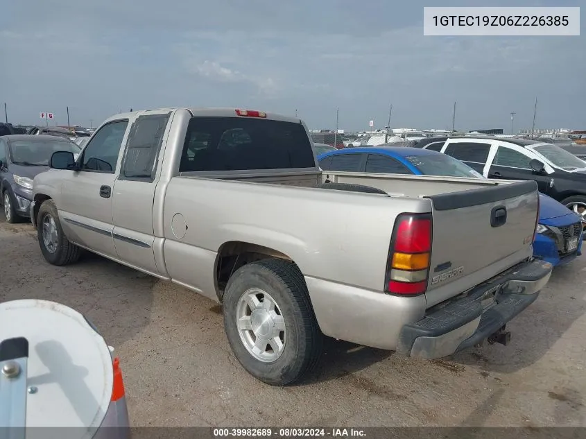 2006 GMC Sierra 1500 Slt VIN: 1GTEC19Z06Z226385 Lot: 39982689