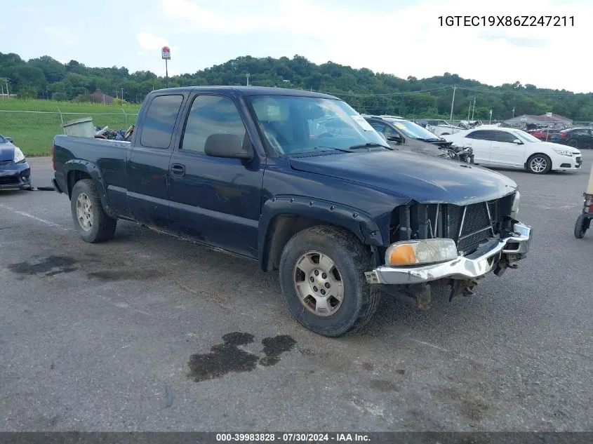 1GTEC19X86Z247211 2006 GMC Sierra 1500 Work Truck