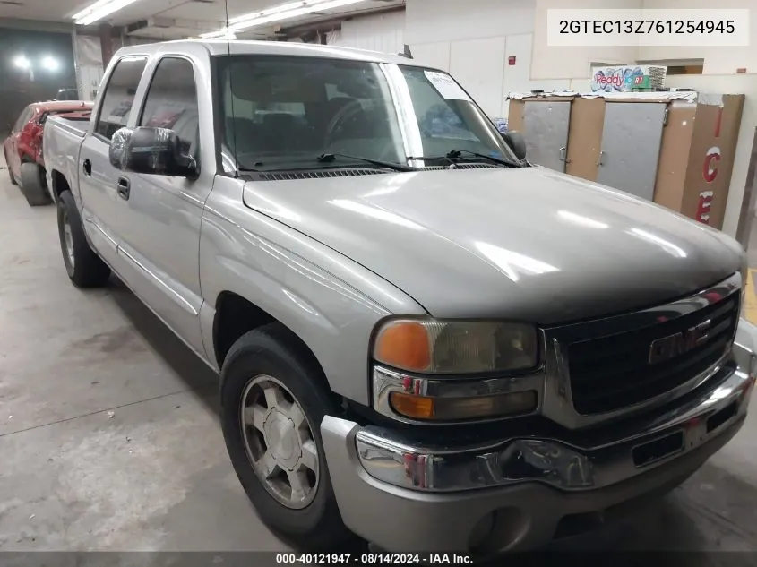 2006 GMC Sierra 1500 Sle1 VIN: 2GTEC13Z761254945 Lot: 40121947