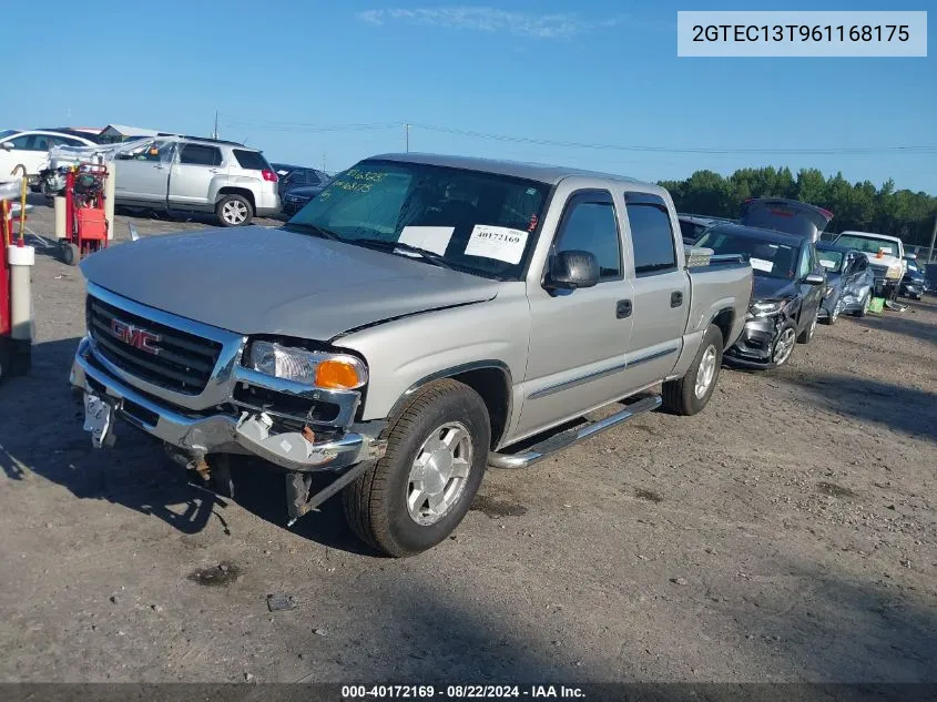 2006 GMC Sierra 1500 Sle1 VIN: 2GTEC13T961168175 Lot: 40172169