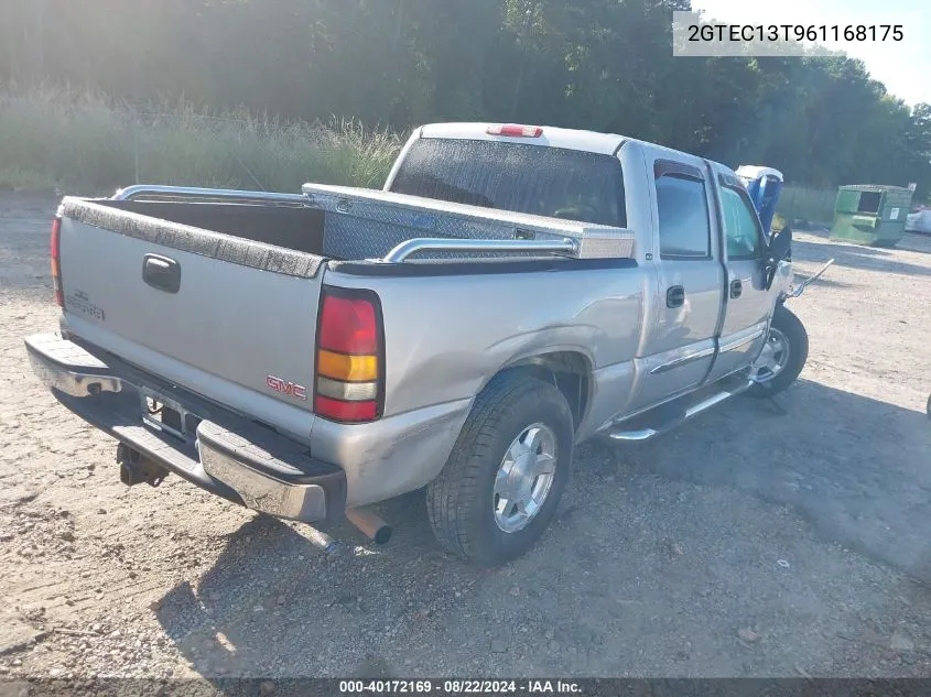 2006 GMC Sierra 1500 Sle1 VIN: 2GTEC13T961168175 Lot: 40172169