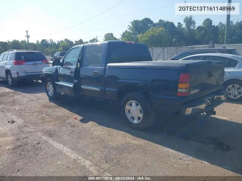 2006 GMC Sierra 1500 Sle1 VIN: 2GTEC13T161148969 Lot: 40172919