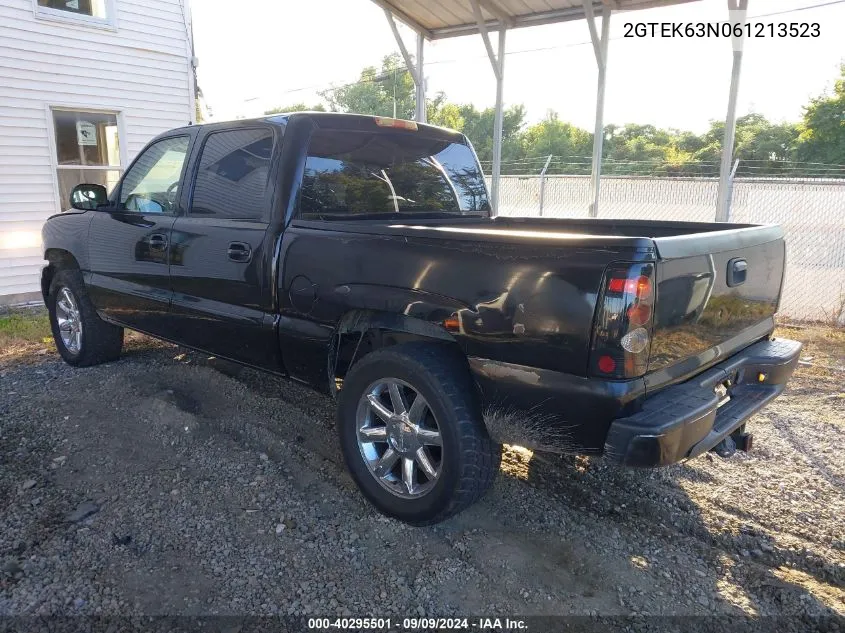 2006 GMC Sierra K1500 Denali VIN: 2GTEK63N061213523 Lot: 40295501