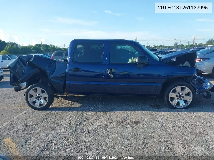 2006 GMC New Sierra C1500 VIN: 2GTEC13T261137995 Lot: 40337454