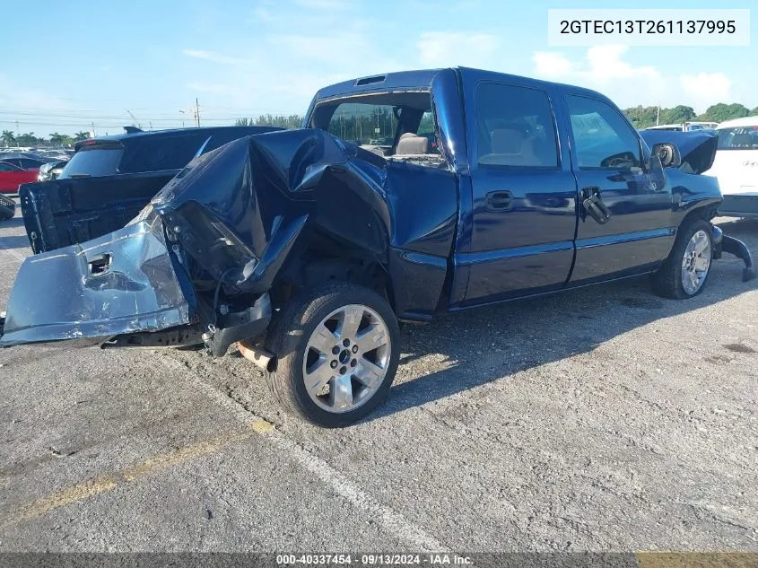 2006 GMC New Sierra C1500 VIN: 2GTEC13T261137995 Lot: 40337454