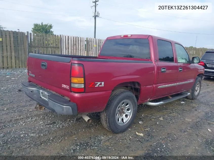 2006 GMC Sierra 1500 Sle2 VIN: 2GTEK13Z261304427 Lot: 40376364