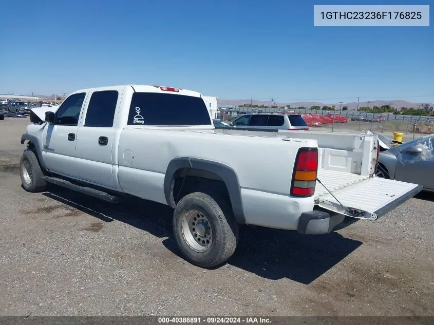 2006 GMC Sierra 2500Hd Work Truck VIN: 1GTHC23236F176825 Lot: 40388891