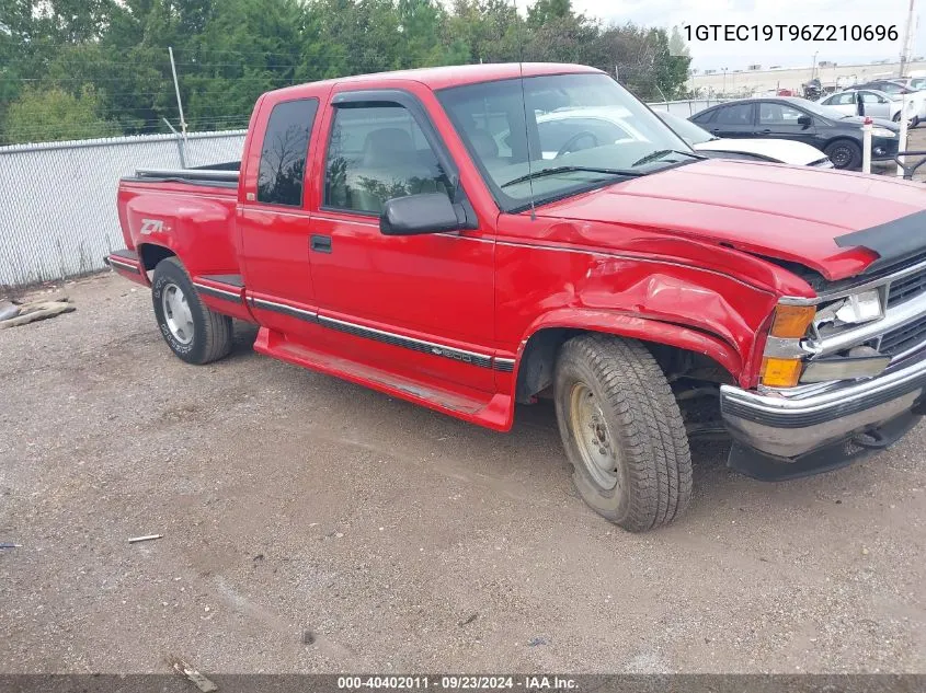 2006 GMC Sierra 1500 Sle1 VIN: 1GTEC19T96Z210696 Lot: 40402011