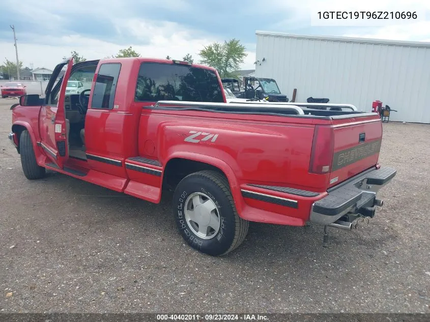 2006 GMC Sierra 1500 Sle1 VIN: 1GTEC19T96Z210696 Lot: 40402011