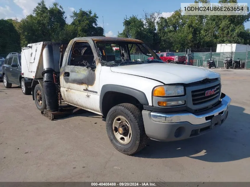 1GDHC24U86E263654 2006 GMC Sierra 2500Hd Work Truck