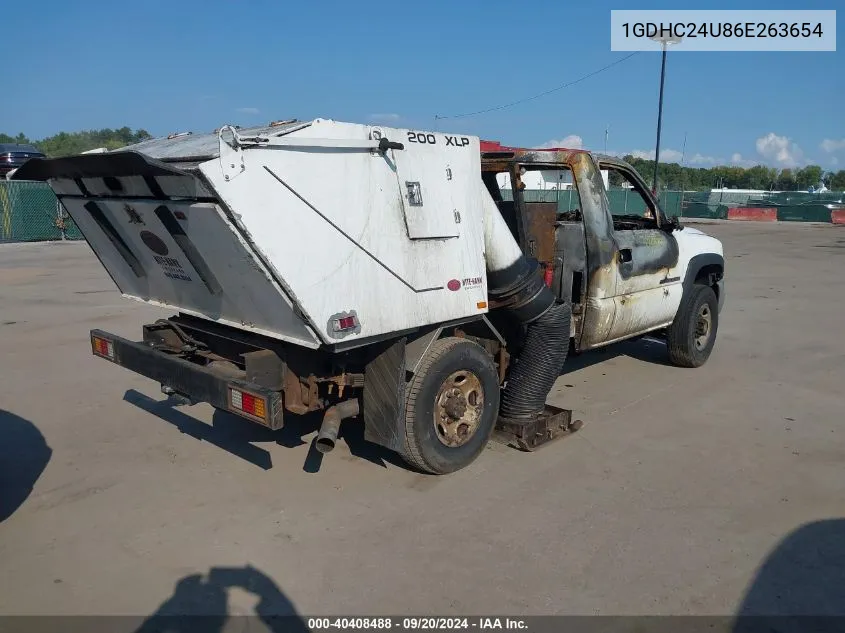 1GDHC24U86E263654 2006 GMC Sierra 2500Hd Work Truck