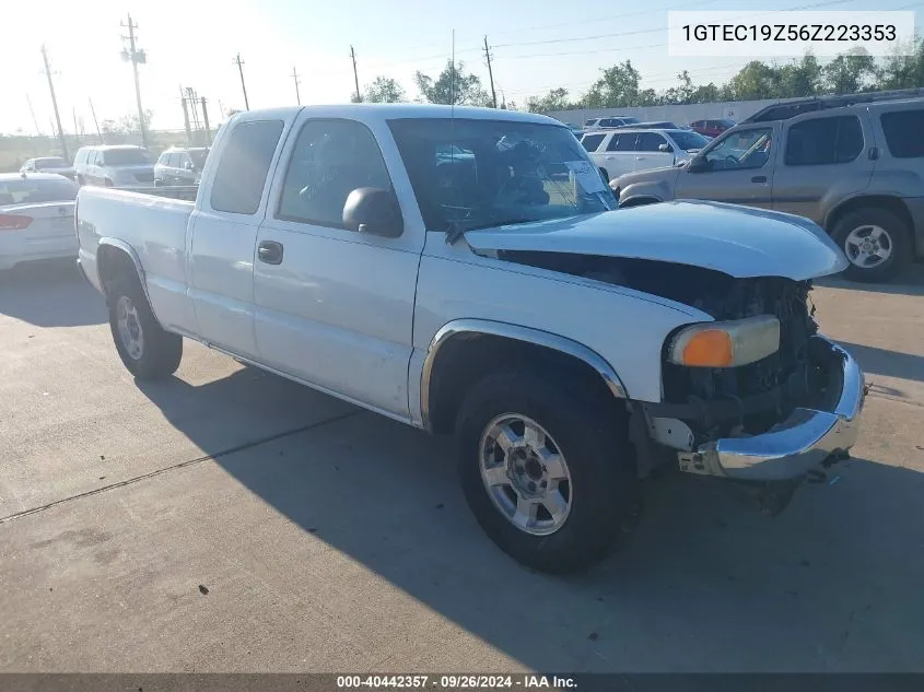 2006 GMC Sierra 1500 C1500 VIN: 1GTEC19Z56Z223353 Lot: 40442357