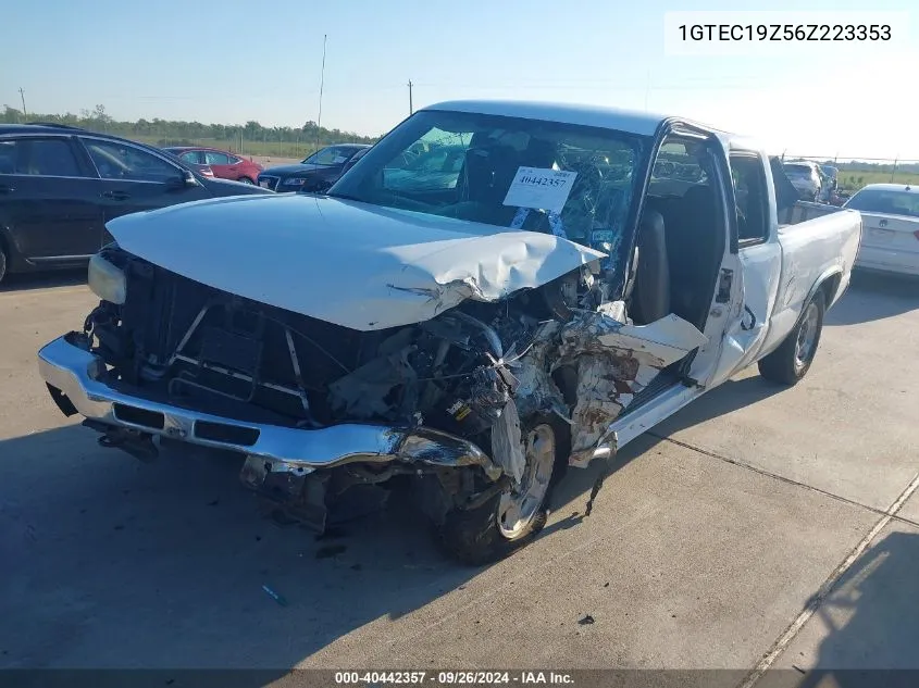 2006 GMC Sierra 1500 C1500 VIN: 1GTEC19Z56Z223353 Lot: 40442357