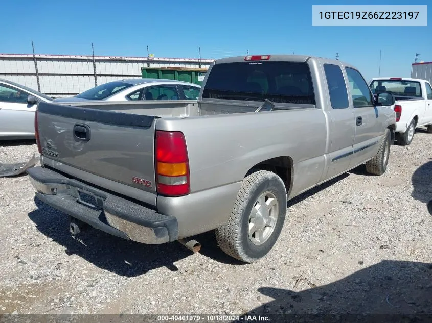 1GTEC19Z66Z223197 2006 GMC Sierra 1500 Slt