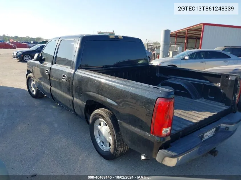 2006 GMC Sierra 1500 Sle1 VIN: 2GTEC13T861248339 Lot: 40469145