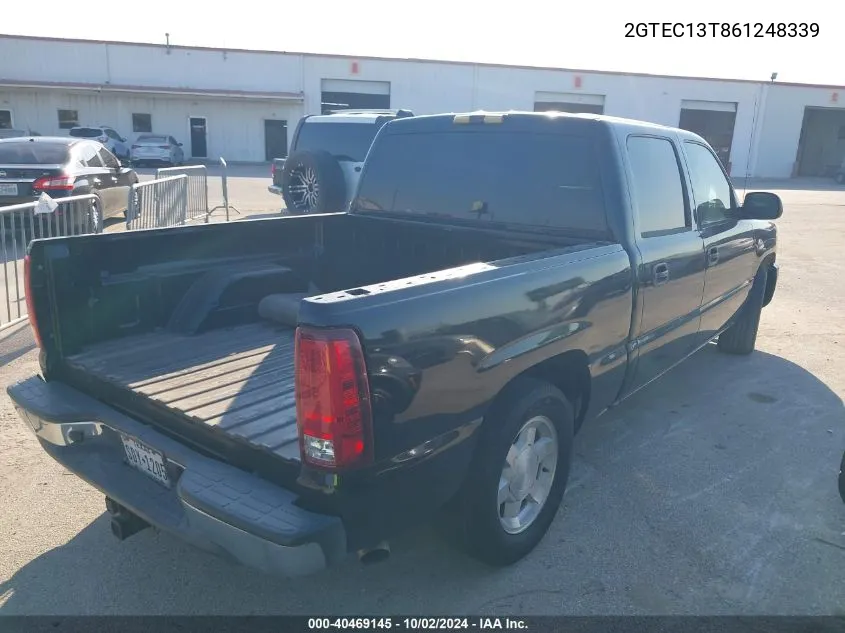 2GTEC13T861248339 2006 GMC Sierra 1500 Sle1