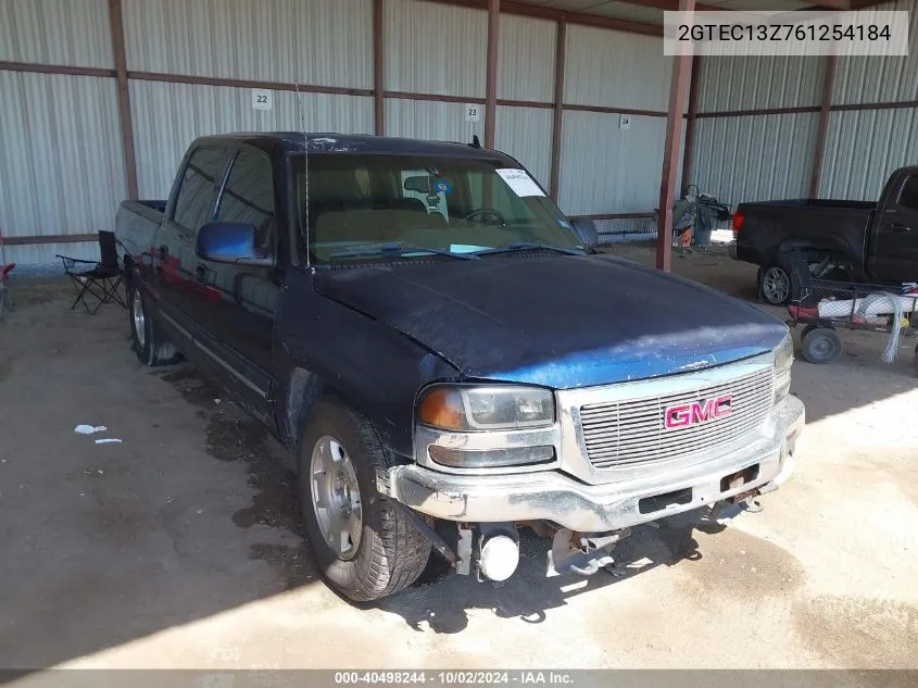 2006 GMC Sierra 1500 Sle2 VIN: 2GTEC13Z761254184 Lot: 40498244