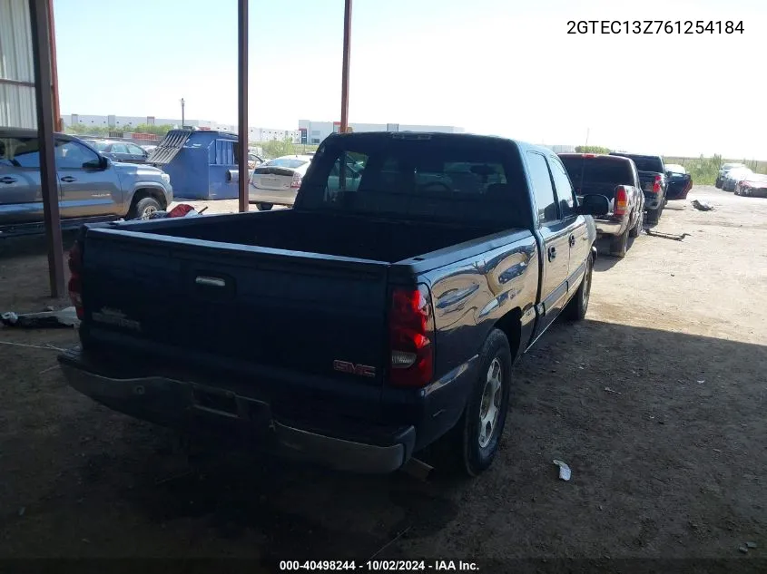 2006 GMC Sierra 1500 Sle2 VIN: 2GTEC13Z761254184 Lot: 40498244