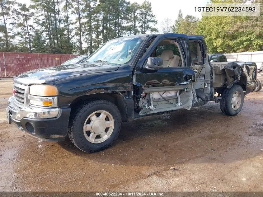 1GTEC19V76Z234593 2006 GMC Sierra 1500 Sle1