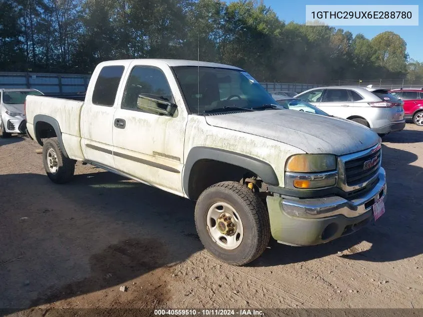 2006 GMC Sierra 2500Hd Sl VIN: 1GTHC29UX6E288780 Lot: 40559510