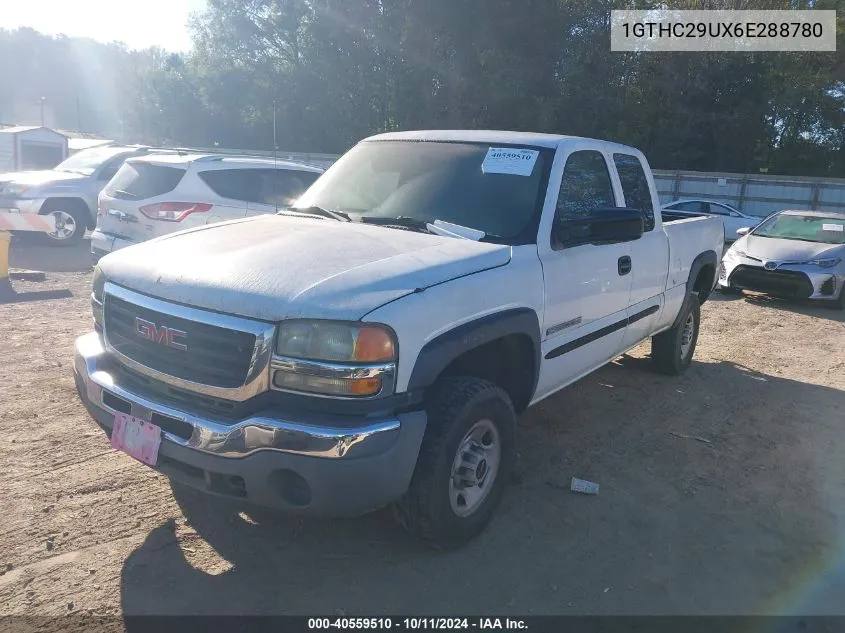 2006 GMC Sierra 2500Hd Sl VIN: 1GTHC29UX6E288780 Lot: 40559510