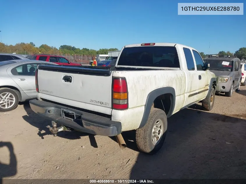 2006 GMC Sierra 2500Hd Sl VIN: 1GTHC29UX6E288780 Lot: 40559510