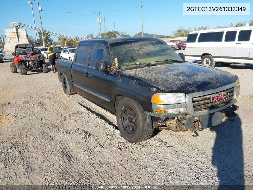 2006 GMC Sierra 1500 Sl VIN: 2GTEC13V261332349 Lot: 40584819