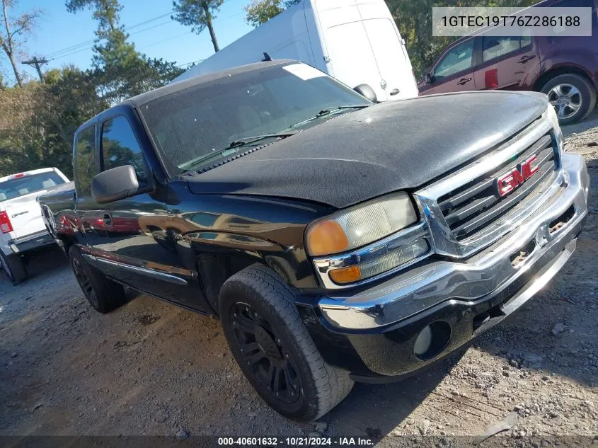 2006 GMC New Sierra C1500 VIN: 1GTEC19T76Z286188 Lot: 40601632