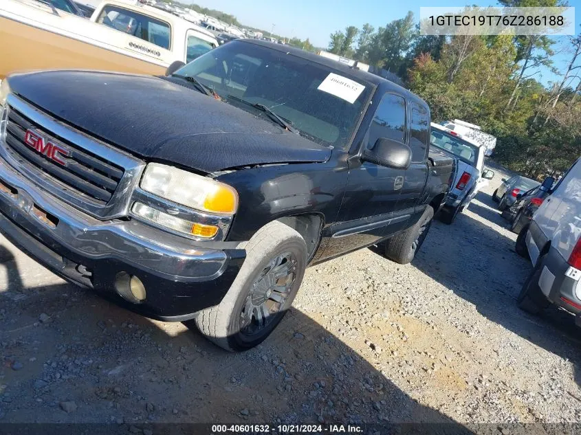 2006 GMC New Sierra C1500 VIN: 1GTEC19T76Z286188 Lot: 40601632