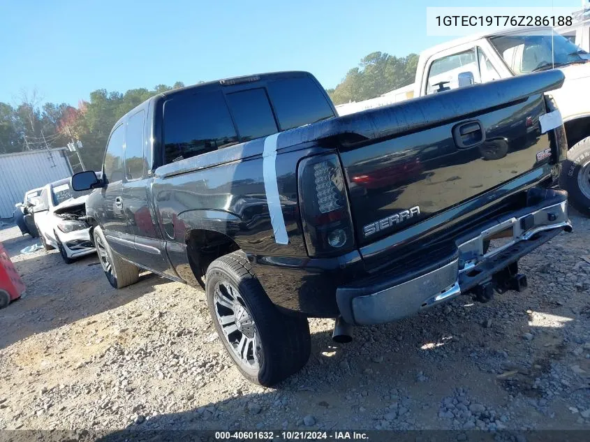 1GTEC19T76Z286188 2006 GMC New Sierra C1500