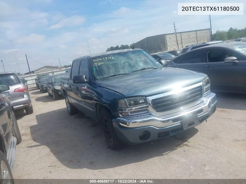 2006 GMC Sierra 1500 Slt VIN: 2GTEC13TX61180500 Lot: 40659717