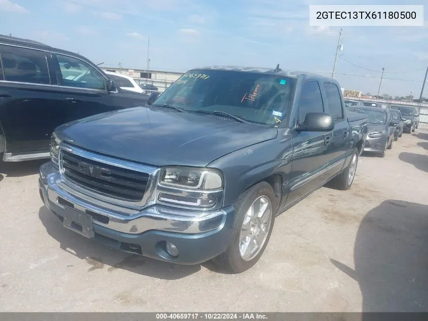 2006 GMC Sierra 1500 Slt VIN: 2GTEC13TX61180500 Lot: 40659717