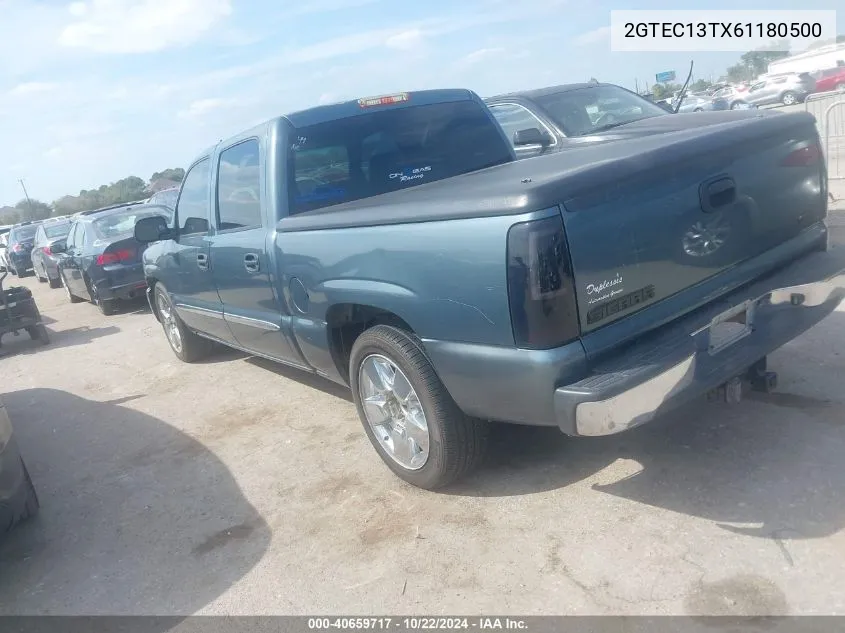 2006 GMC Sierra 1500 Slt VIN: 2GTEC13TX61180500 Lot: 40659717