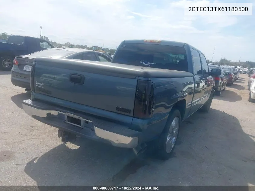 2006 GMC Sierra 1500 Slt VIN: 2GTEC13TX61180500 Lot: 40659717