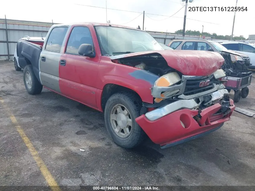 2006 GMC Sierra 1500 Sle2 VIN: 2GTEC13T161225954 Lot: 40796604