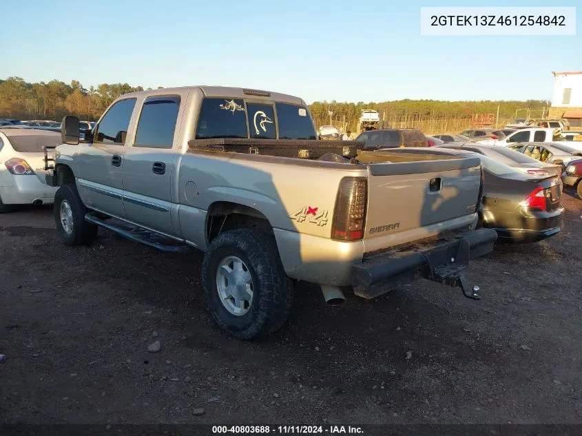 2006 GMC Sierra 1500 Slt VIN: 2GTEK13Z461254842 Lot: 40803688