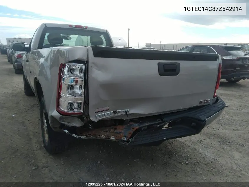 1GTEC14C87Z542914 2007 GMC Sierra 1500