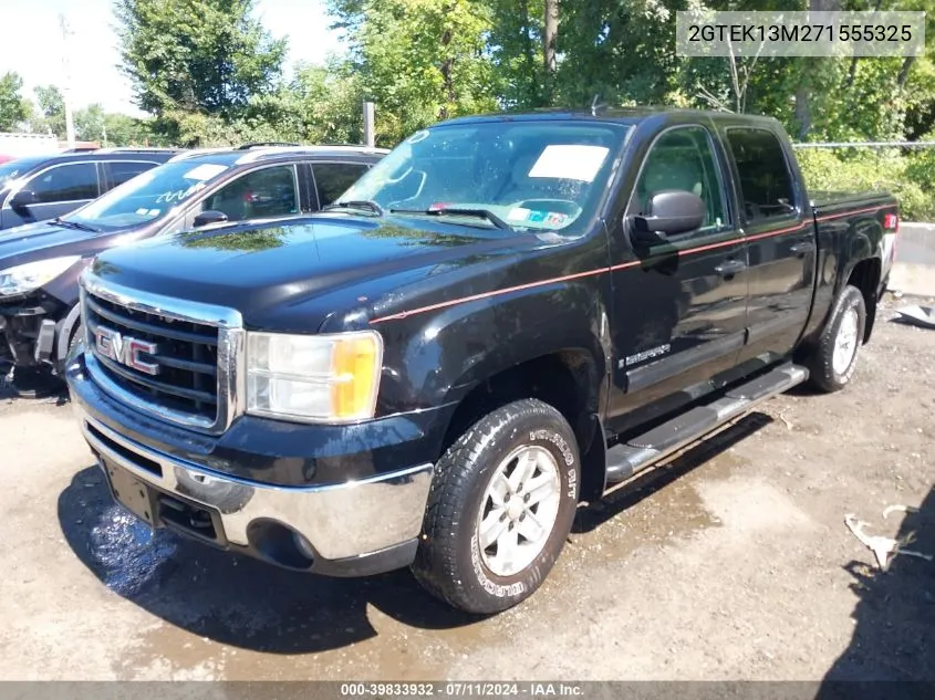 2007 GMC Sierra 1500 Sle1 VIN: 2GTEK13M271555325 Lot: 39833932