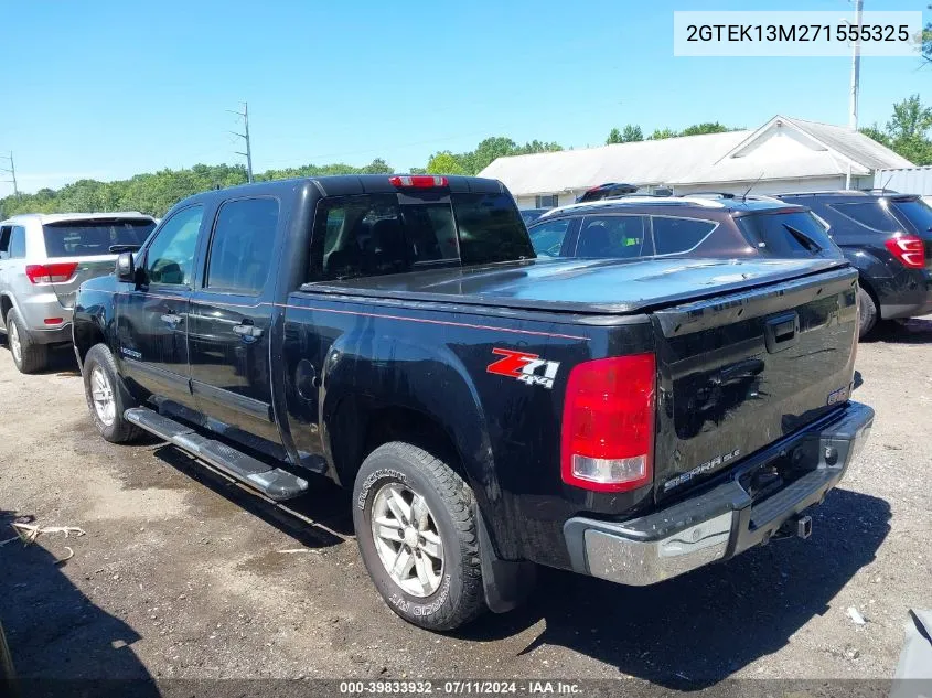 2007 GMC Sierra 1500 Sle1 VIN: 2GTEK13M271555325 Lot: 39833932