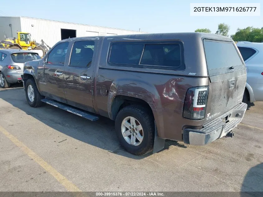 2007 GMC Sierra 1500 Sle1/Sle2/Slt/Work Truck VIN: 2GTEK13M971626777 Lot: 39915376