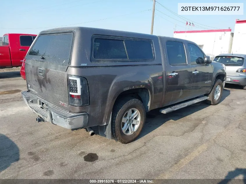 2007 GMC Sierra 1500 Sle1/Sle2/Slt/Work Truck VIN: 2GTEK13M971626777 Lot: 39915376