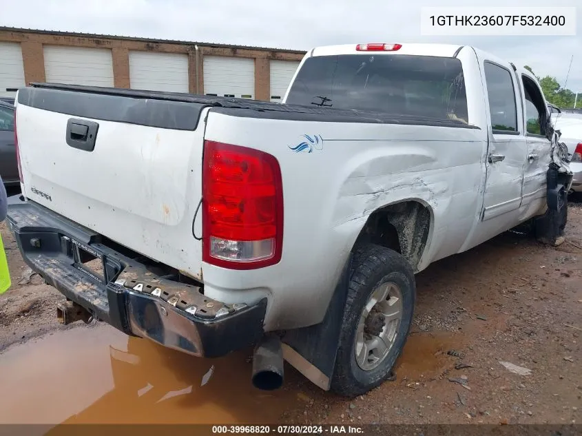 1GTHK23607F532400 2007 GMC Sierra 2500Hd Slt