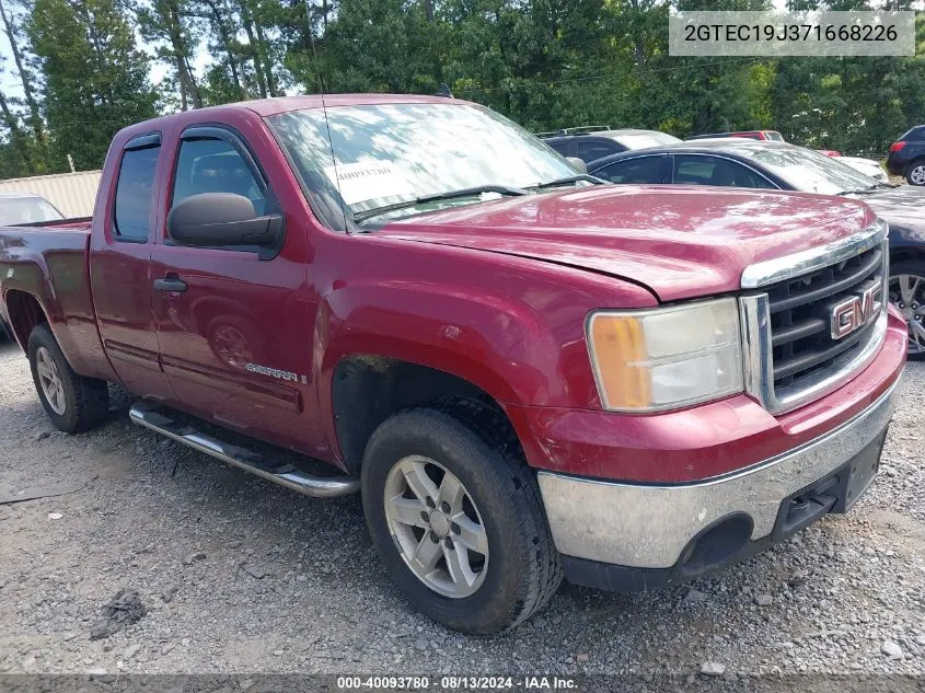 2GTEC19J371668226 2007 GMC Sierra 1500 Sle1