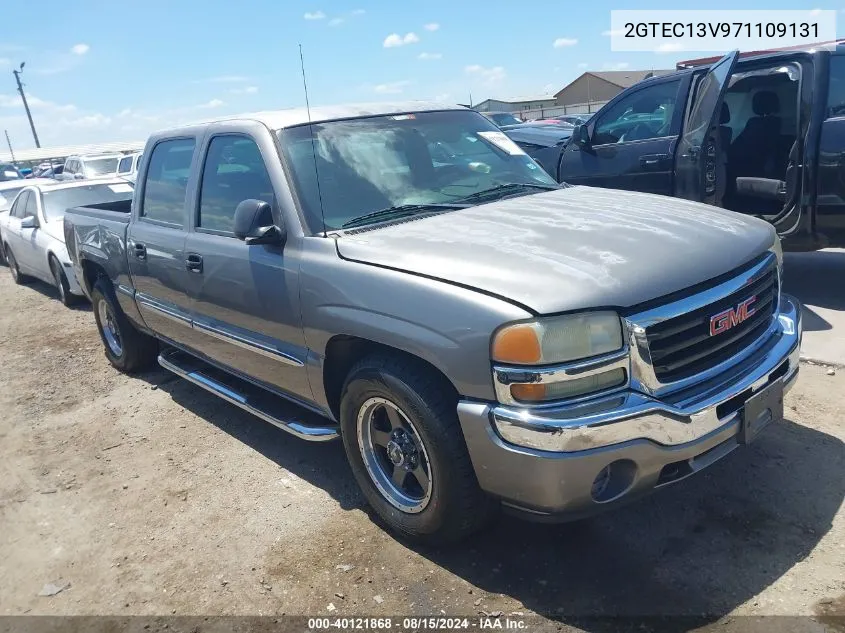 2007 GMC Sierra 1500 Classic Sl VIN: 2GTEC13V971109131 Lot: 40121868