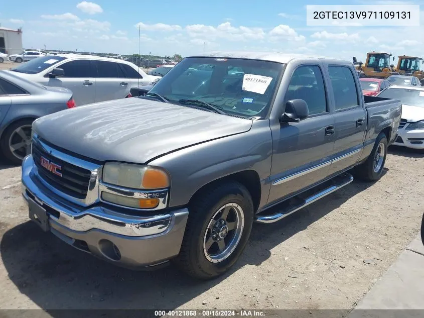 2007 GMC Sierra 1500 Classic Sl VIN: 2GTEC13V971109131 Lot: 40121868