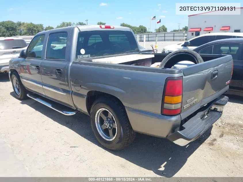 2007 GMC Sierra 1500 Classic Sl VIN: 2GTEC13V971109131 Lot: 40121868