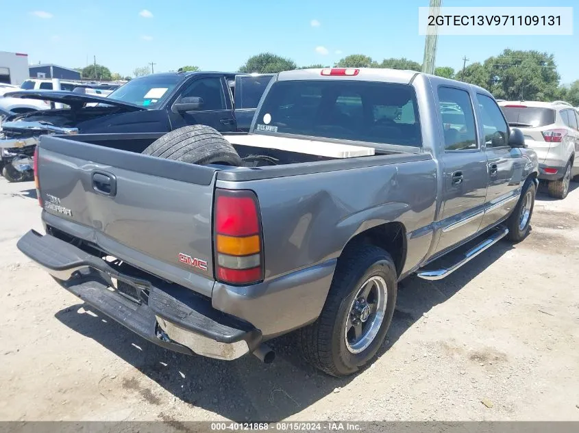 2007 GMC Sierra 1500 Classic Sl VIN: 2GTEC13V971109131 Lot: 40121868